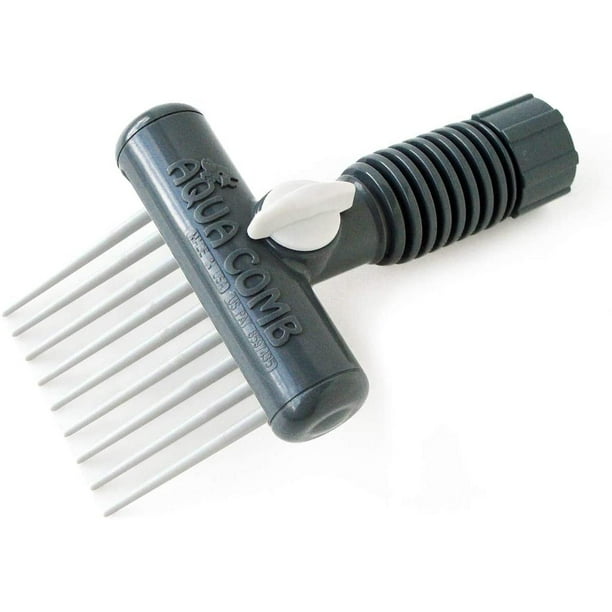 Aqua Comb Cepillo para banar perro. Se acopla a manguera. Perros con pelo corto, mediano y largo, gr Aqua Comb 1