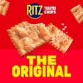 RITZ Toasted Chips The Original Crackers, Party Snacks, 8.1 oz with ...
