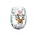 thumbnail image 2 of Cypress Home Stemless Wine Glass W/ Box, 17 Oz, Holiday Cheer, 2 of 3