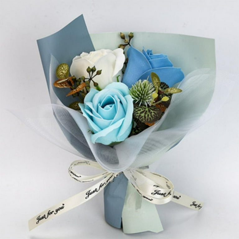 Artificial Soap Flowers Bouquet for Lover, Girlfriend, Wife