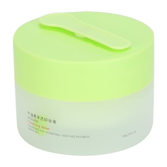 Deep Cleansing Balm for Gentle, Makeup Remover Gentle Moisturizing Cleansing Balm with Digging Spoon Melting Facial Cleanser for Facial Cleansing Care 100g