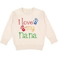 thumbnail image 2 of Inktastic I Love My Nana Toddler Sweatshirt, 2 of 4