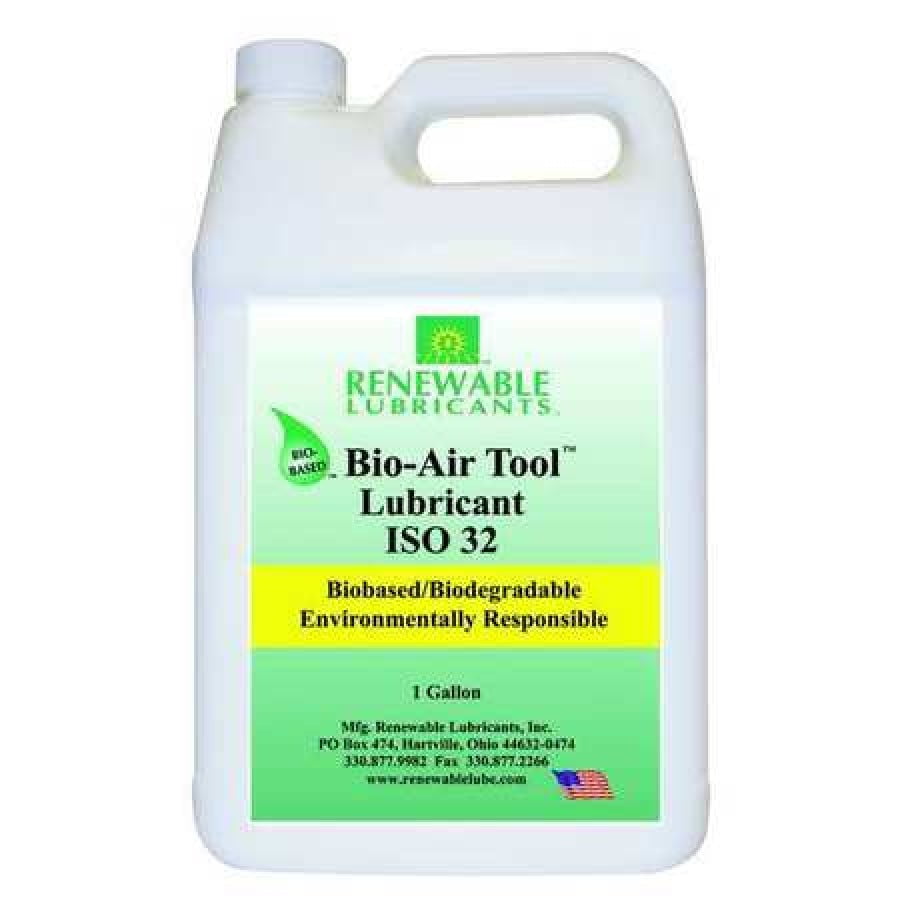 RENEWABLE LUBRICANTS 83113 Air Tool Lube, ISO 32 Biodegradable, Gal