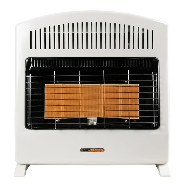 Calefactor de Pared o Piso Heatwave HG5W-T Gas LP 5 Radiantes con Ventilador de Corriente Eléctrica