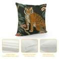 thumbnail image 4 of Nawypu  Tiger Pillow Cover Peacock Forest Animal Decorative Throw Pillows Case Cushion Cover for Bedroom Sofa Living Room Couch Chair Office, 4 of 5