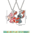thumbnail image 4 of Set de collares Disney Lilo & Stitch BFF 40+7 cm con ángel y puntada, 4 of 6