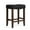 24" Black, variant on Subrtex 24" Backless Bar Stool, Wood Upholstered Counter Stool for Kitchen, Set of 4, Gray