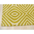 thumbnail image 2 of EORC Yellow Hand-Tufted Wool Transitional Marla Rug, 7'9 x 9'9-Color:Yellow,Material:Wool, 2 of 4