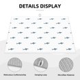 thumbnail image 3 of Bingfone Party Shark Cute ,18" x 24"Dish Drying Mat for Kitchen Counter,Ultra Absorbent Microfiber, 3 of 7