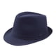 thumbnail image 1 of Sombreros para hombre y mujer, estilo clásico, de paja, de color liso, de poliéster, estilo jazz británico., 1 of 4