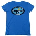thumbnail image 1 of Survivor - Blue Burst - Women's Short Sleeve Shirt - Large, 1 of 2