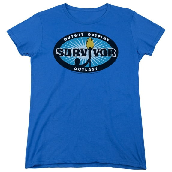 Survivor - Blue Burst - Women's Short Sleeve Shirt - Large