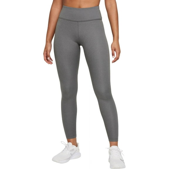 Nike Women's Therma-FIT One Mid-Rise Leggings (Iron Grey, M)