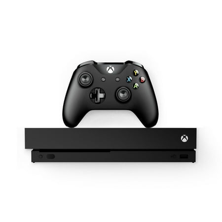 Pre-Owned Microsoft Xbox One X 1TB Gaming Console Black with HDMI Cable (Good)
