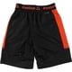 thumbnail image 2 of Reebok Boys 2-Tone Embossed Athletic Workout Shorts, blackorange, Little Kids (4-7), 5, 2 of 2