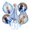 colo4, variant on 5 Pcs Elsa Aluminum Foil Balloons Set for Birthday Decoration Theme Celebration
