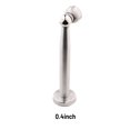 thumbnail image 2 of Injueey Tope de puerta alargado de acero inoxidable, Tope de puerta silencioso, herrajes para muebles de interior de alta resistencia, Accesorios de baño Longitud total 10 cm, 2 of 6