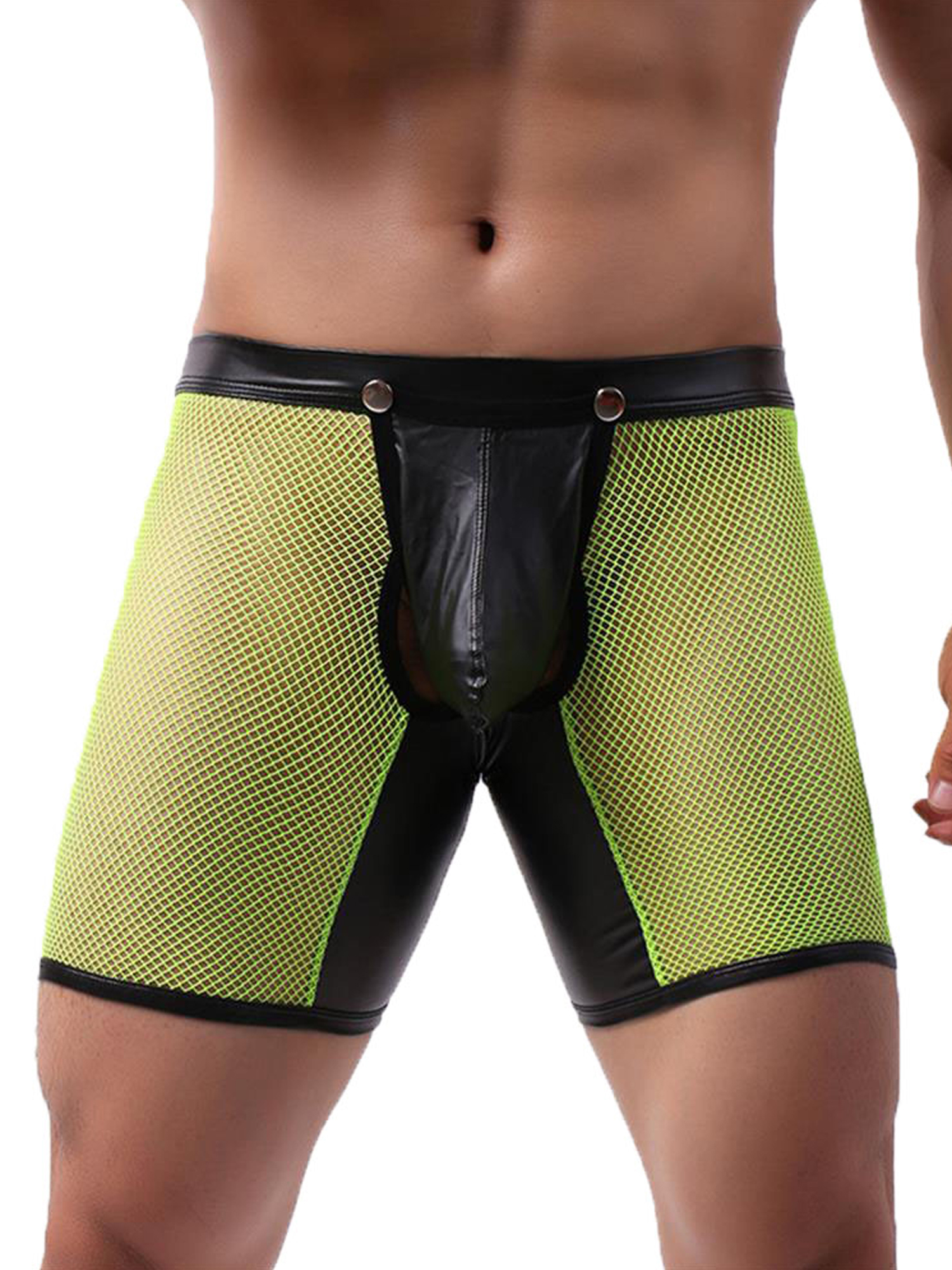 Mens See Through Mesh Sexy Lingerie 