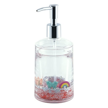 Rainbow Plastic Floatie Lotion Pump with Glitter by Your Zone, Multi