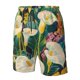 thumbnail image 4 of Fotbe Tropical Floral Jungle Trajes de Baño Estampados para Hombre, Shorts de Verano de Secado Rápido, Ropa de Playa, Bañadores-Small, 4 of 6