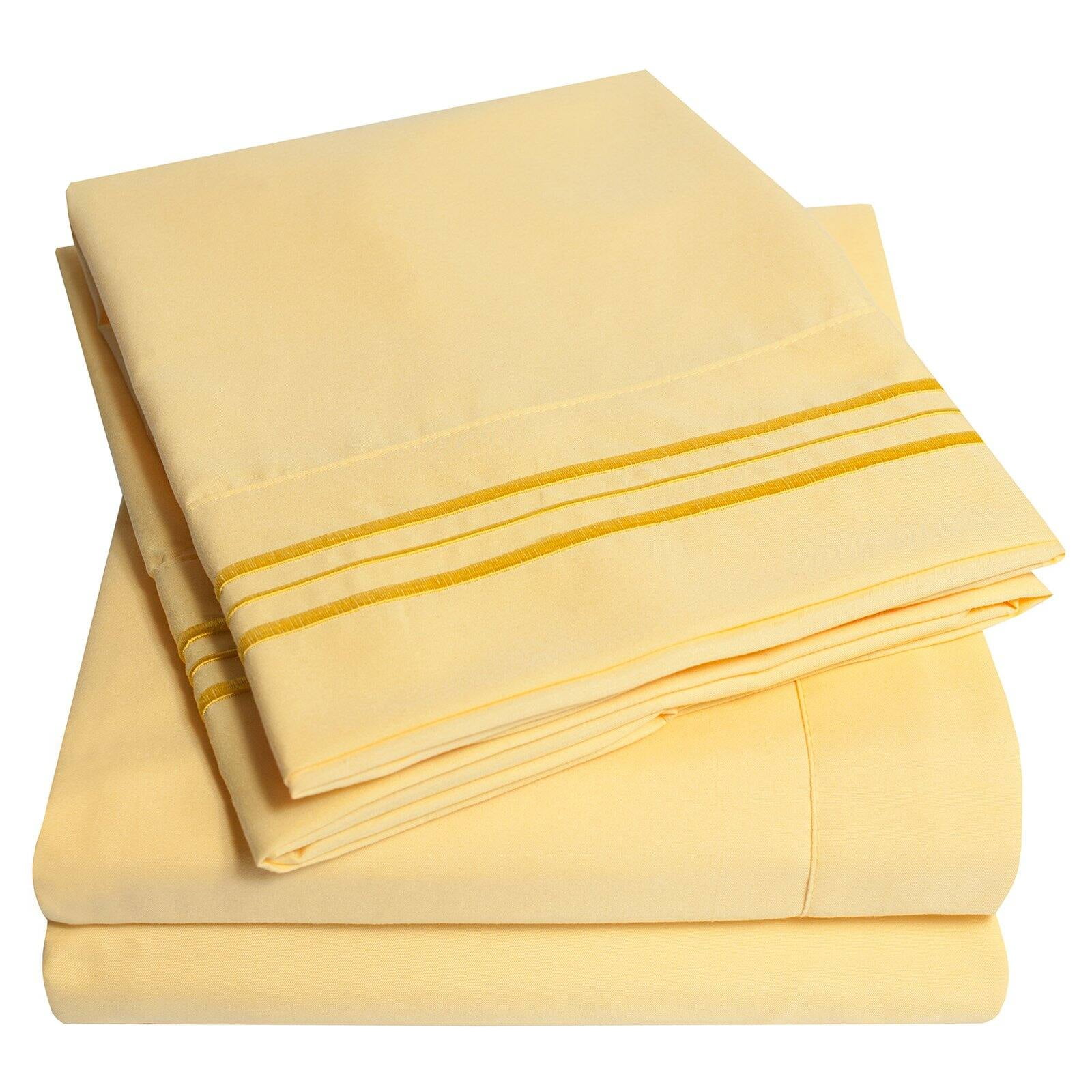 1800 Thread Count Egyptian Comfort Sheet Set by Sweet Home Collection