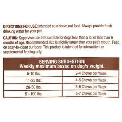 (5 pack) Ol' Roy Beef & Bully Sticks, 10" Natural Alternative, 4 Count