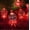 Red, variant on Moroccan String Lights, 3M 20LED Moroccan Ball Outdoor String Lights Metal Ball Lights Moroccan String Light Metal Fairy Lights Battery