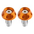 thumbnail image 1 of 1 Par de Accesorios de Enchufe de Extremo de Barra de Agarre de Manillar de Motocicleta de Aluminio CNC, Ajuste Universal para Manillar de 22 Mm de Soledad Barra de agarre del manillar de la motocicleta, 1 of 10