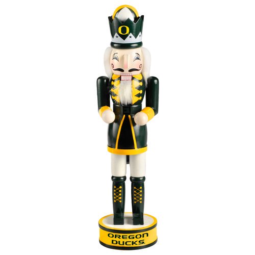 Forever Collectibles NCAA 14" Wooden Nutcracker, University of Oregon