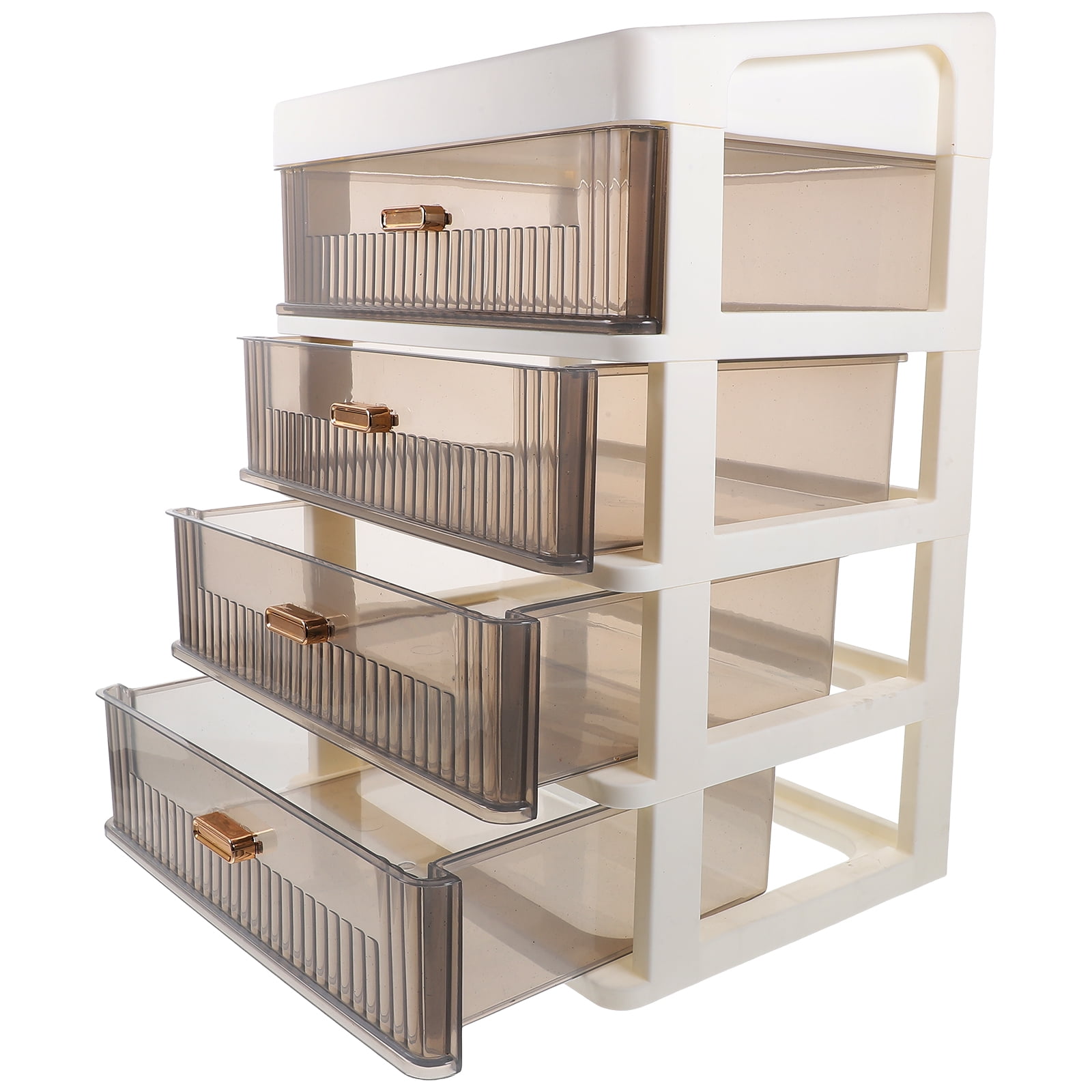 FONDOTIN White Desk Organizer with Multiple Drawers, Office and Home Storage Solution, Efficient Workspace and Desk Accessories