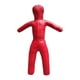 thumbnail image 4 of Muñeco de lucha infantil de 110 cm de altura, sin relleno, dispositivo de entrenamiento multiusos. Rojo, 4 of 9