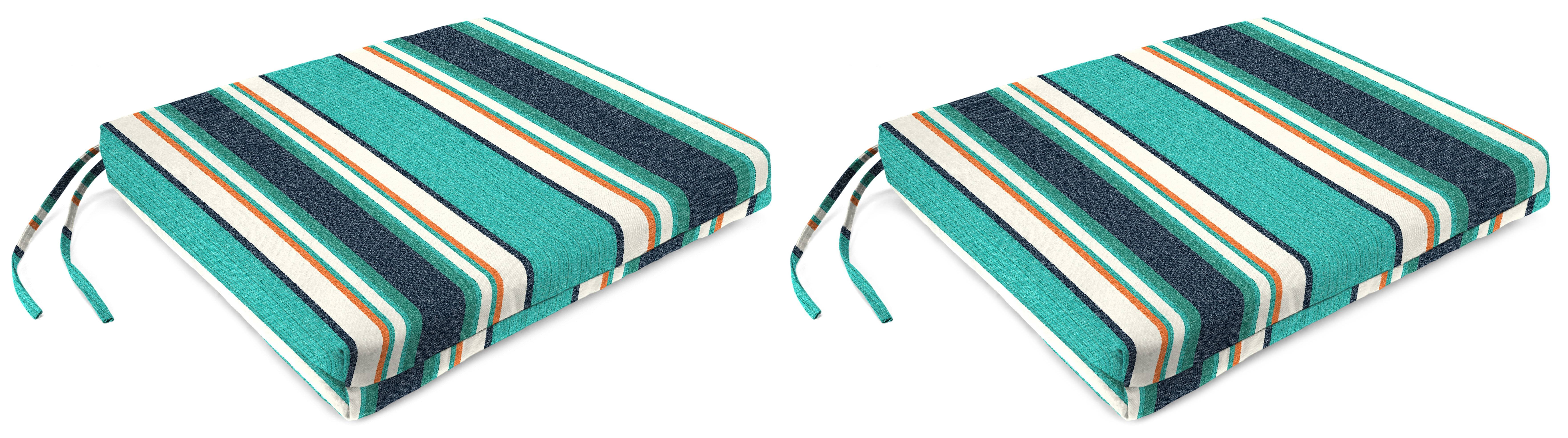 Sunbrella 19" x 17" x 2" Outdoor Seat Cushion