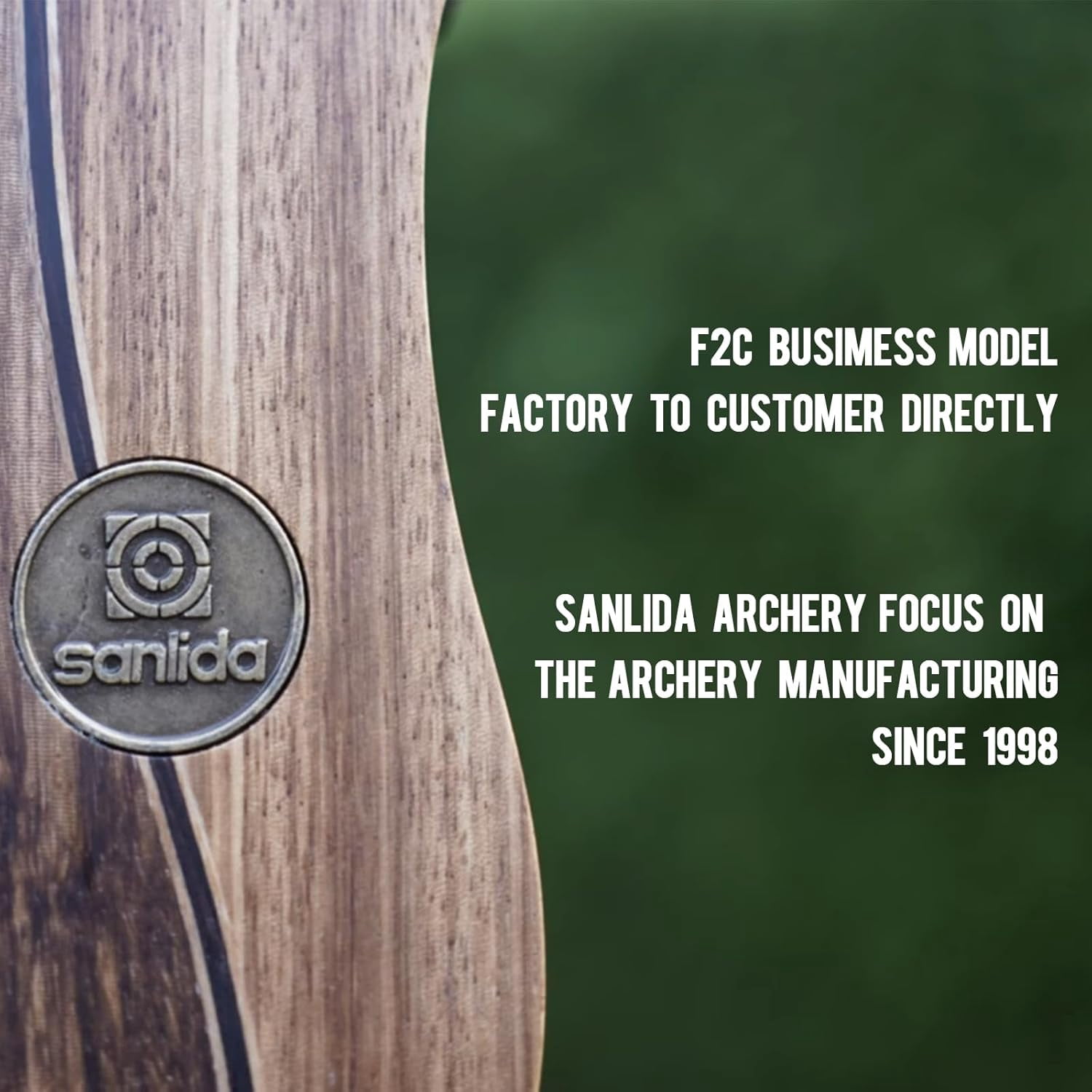 Sanlida Eagle X9 New 58” RTH Standard Hunting Recurve Bow and Arrow Set for Adults and Hunters, Wooden Takedown Recurve Bows Package for Outdoor, Hunting and Practice (45 Lbs, Right Hand)