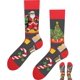 thumbnail image 1 of TODO Cool Christmas Santa Calcetines para hombres - Calcetines divertidos y locos - Regalos divertidos y novedosos (Happy X-mas 35), 1 of 1