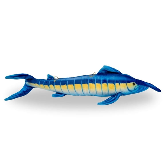 The Geek Utopia - Blue Marlin Pillow 25" Realistic Ocean Fish - Plush Toy Decor Funny Cushion