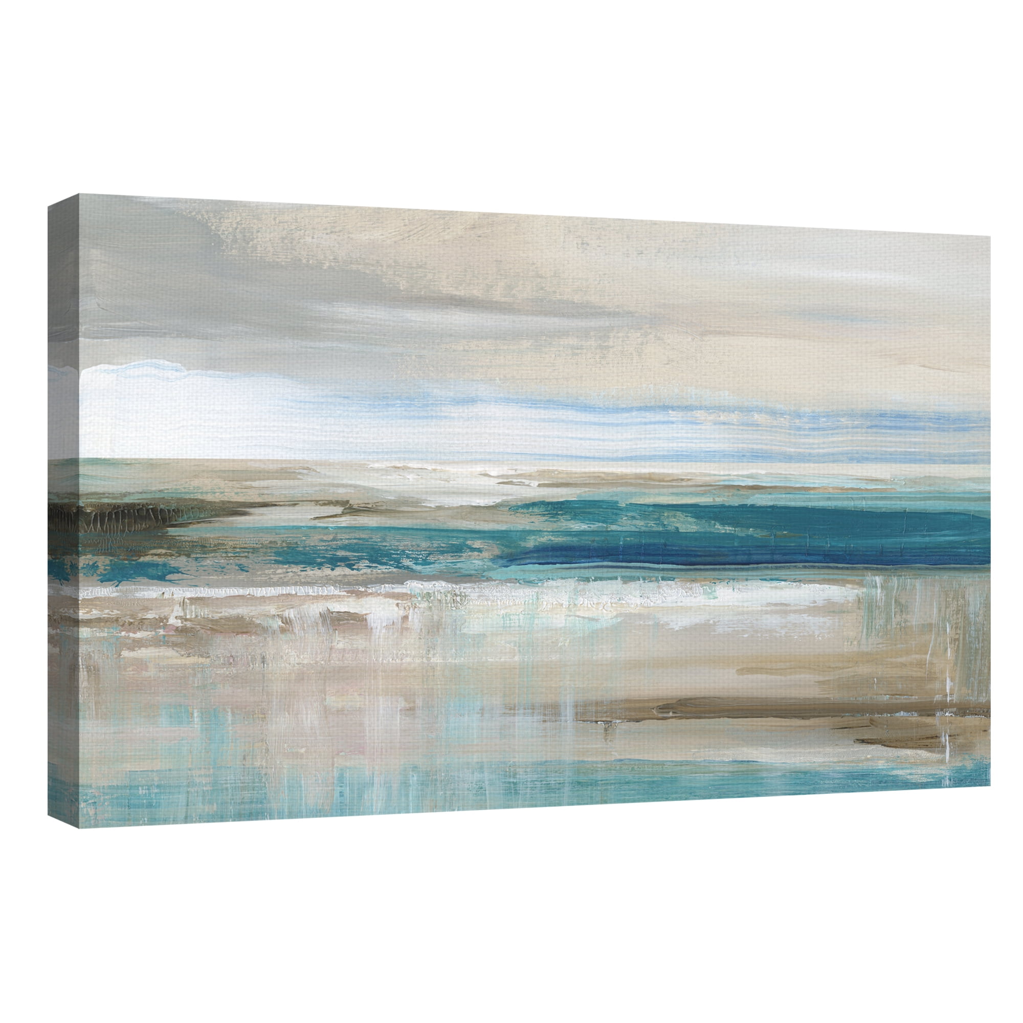 Abstract Sea by Nan Canvas Art Print