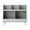 Gray, variant on Curipeer 28''H Wooden Kids Cube Bookcase and Toy Storage Organizer - White