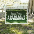 thumbnail image 5 of Farm Fresh Asparagus Yard Sign 12 Inch x 16 Inch Double Sided Weatherproof Heavy-Duty Plastic with Stake | Local Vegetables, Healthy Choices, Freshly Picked | Made in USA, 5 of 7