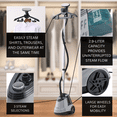 thumbnail image 5 of Restored True & Tidy Pro Commercial Heavy Duty Garment Steamer with 2.9L Water Tank and Adjustable Steam Settings, Gray (Refurbished), 5 of 6