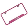 Jeep License Plate Frame - Laser Etched Cut-Out Frame - Pink