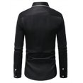 thumbnail image 4 of Camisa de manga larga con solapa de moda 2024 para hombre, camisa de baile callejero informal sencilla para hombre, talla europea 5XL, camisa estampada con envío rápido, 4 of 4