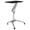 Black, variant on Unique Furniture 28" Height Adjustable Stand Up Laptop Table in Black