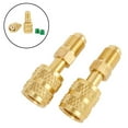 thumbnail image 1 of Car AC Cool R410a Adapter 5/16" SAE Female Quick Couplers To 1/4" SAE Male Flare, 1 of 12