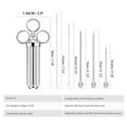 TCHome Stainless Steel 304 Meat Injector, Turkey Flavor Injector