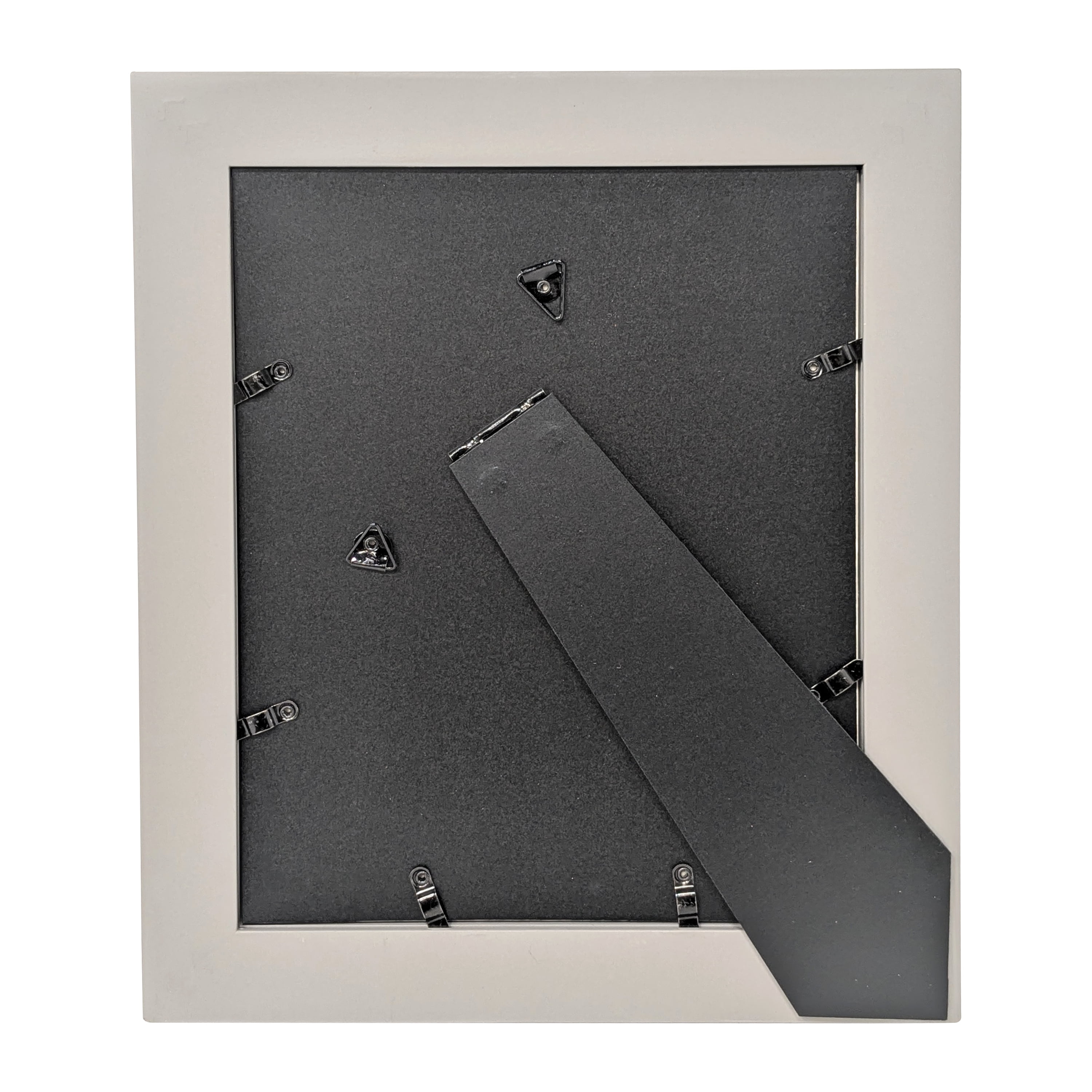 Mainstays 8 x 10 in Picture Frames, Matted to 5 x 7 in, Gray 1.5 in Gallery Style, 2-Pack