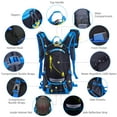 thumbnail image 3 of Sac à Dos de Cyclisme avec Housse Imperméable Sac à Dos d'Hydratation avec Filet pour Casque pour Course Cyclisme Randonnée Vélo Camping, 3 of 7