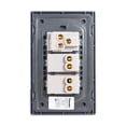 thumbnail image 4 of KIT DE 2 PLACAS Sanelec 2 APAGADORES 1 CONTACTO GRIS Córdoba 4637, 4 of 5