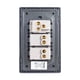 thumbnail image 4 of KIT DE 2 PLACAS Sanelec 2 APAGADORES 1 CONTACTO GRIS Córdoba 4637, 4 of 5