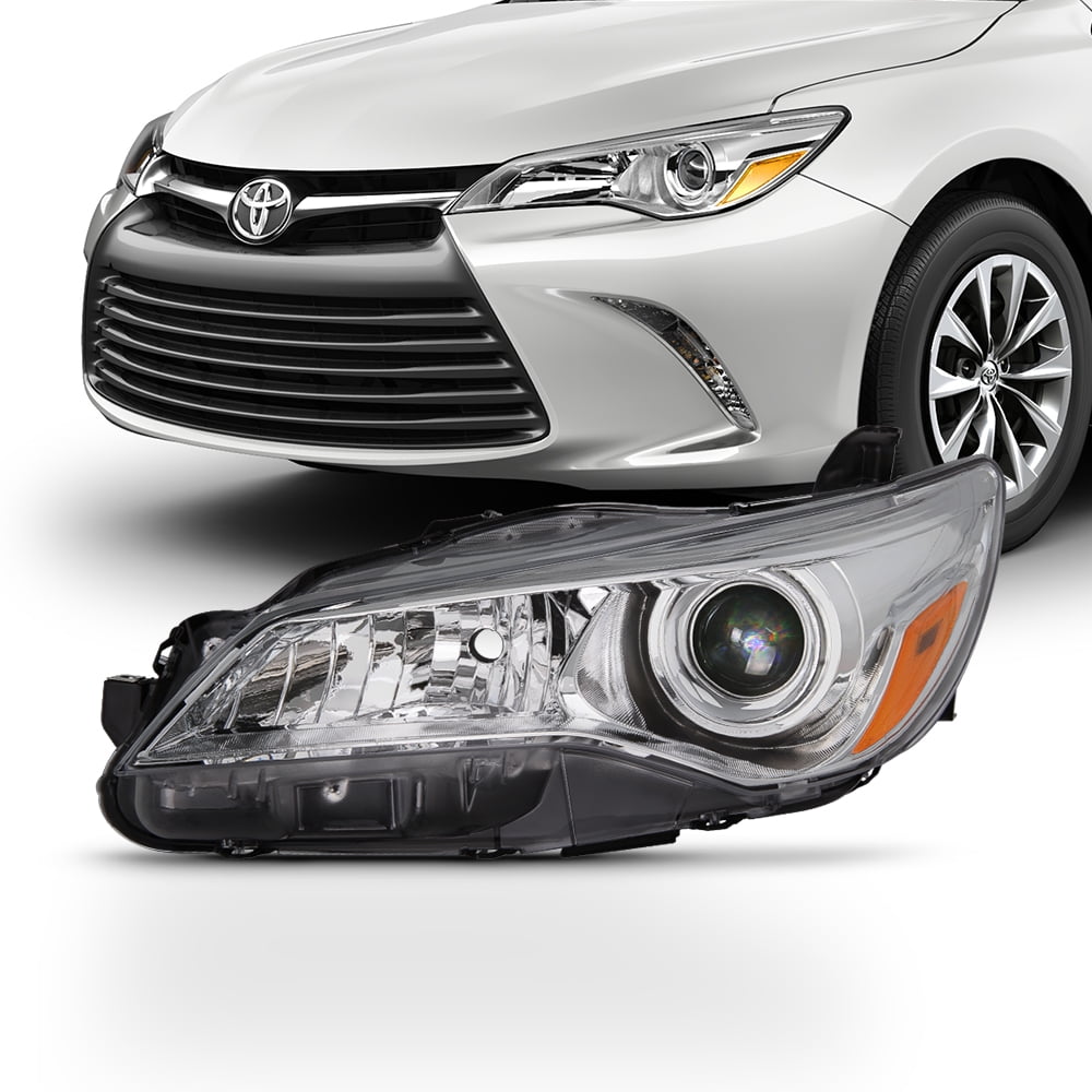 Details about   HEADLIGHT HALOGEN WITH CHROME BEZEL LH & RH FOR CAMRY LE XLE MODEL 2015-2017 