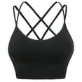 thumbnail image 1 of Sujetador Bralette Retro Invisibles Comfort Sin Costuras Inalámbrico Y Correa Flaca para Mujer, 1 of 5